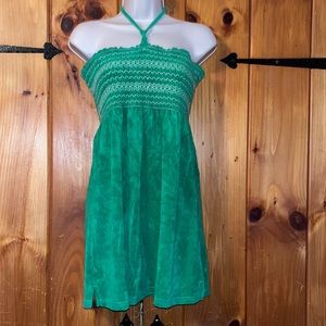 Juicy Couture Y2K Green Terry Dress